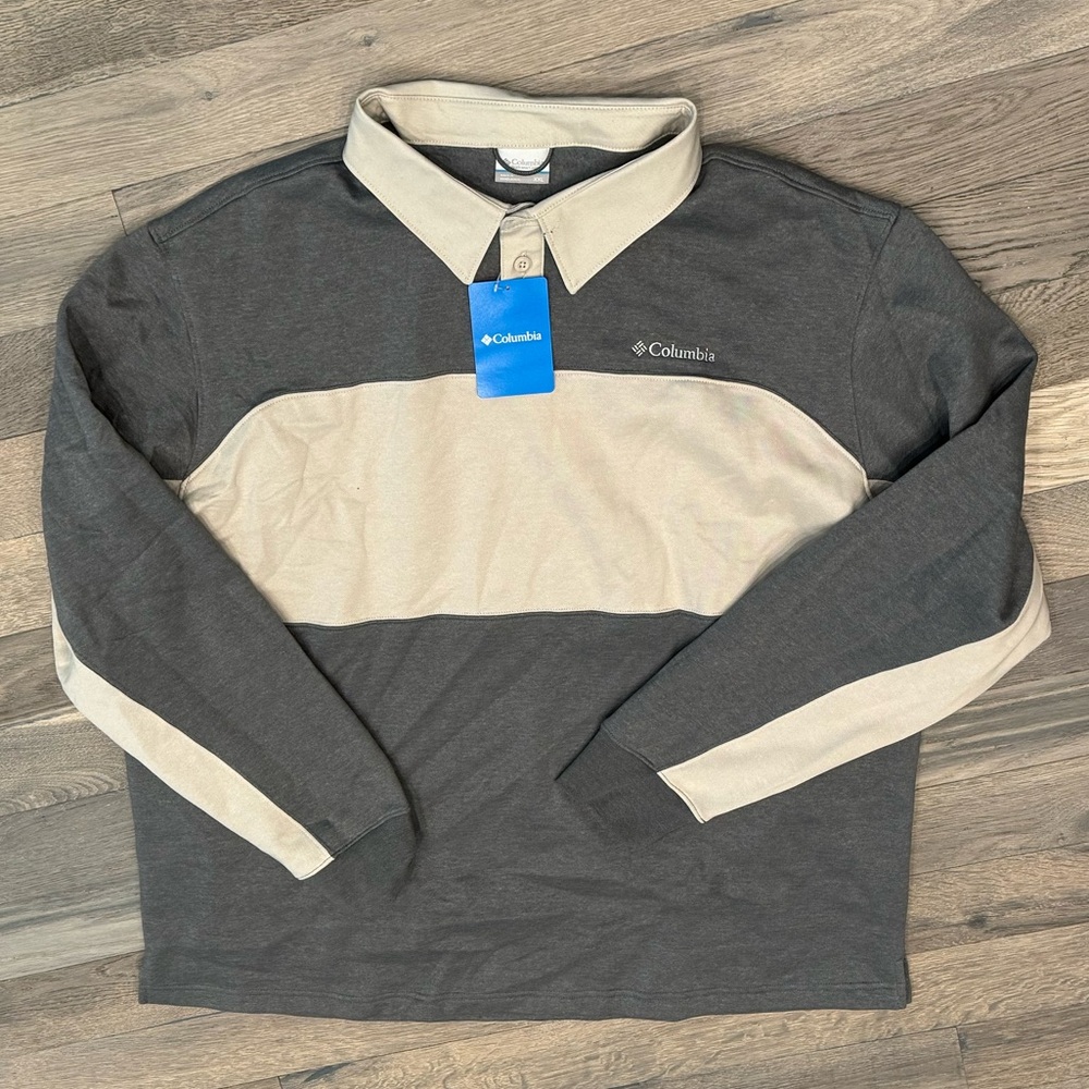 Brand New COLUMBIA Rugby Shirt. Mens Size XXL.